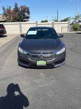 Modern Steel Metallic 2018 Honda Civic LX