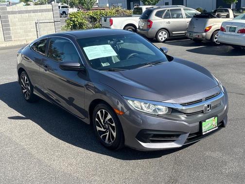 Modern Steel Metallic 2018 Honda Civic LX