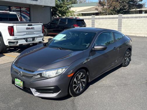 Modern Steel Metallic 2018 Honda Civic LX
