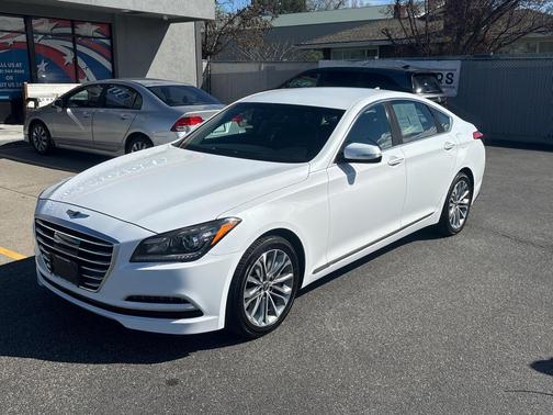 Casablanca White 2017 Genesis G80 3.8