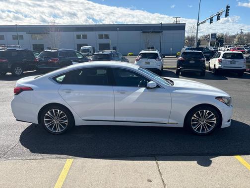 Casablanca White 2017 Genesis G80 3.8