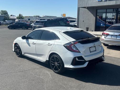Platinum White Pearl 2020 Honda Civic Sport