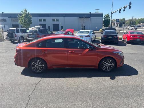 Fire Orange 2023 Kia Forte GT-Line