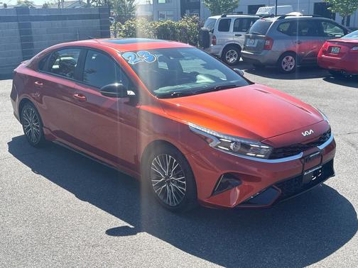 Fire Orange 2023 Kia Forte GT-Line