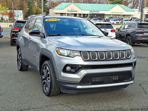 Billet Silver Metallic Clearcoat 2022 Jeep Compass Limited