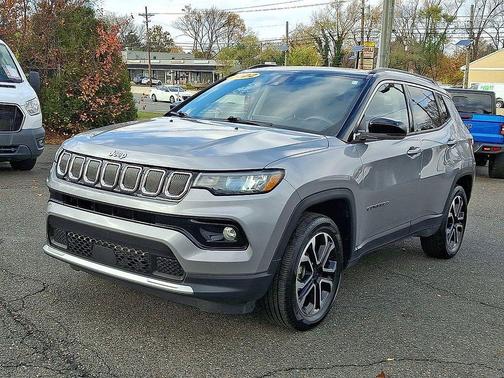 Billet Silver Metallic Clearcoat 2022 Jeep Compass Limited