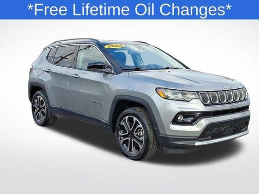 Billet Silver Metallic Clearcoat 2022 Jeep Compass Limited