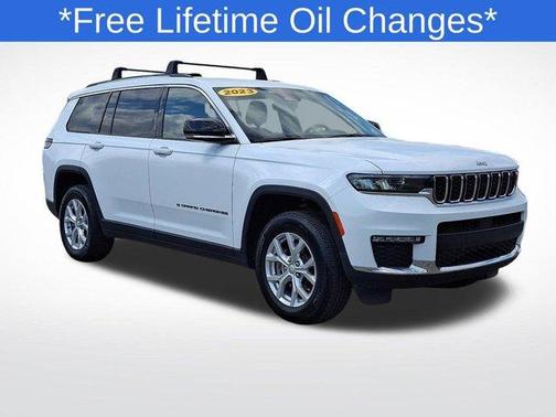Bright White Clearcoat 2023 Jeep Grand Cherokee L Limited