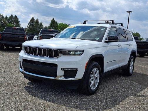 Bright White Clearcoat 2023 Jeep Grand Cherokee L Limited