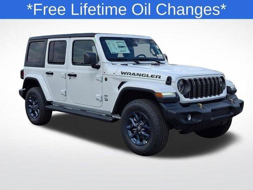 Bright White Clearcoat 2026 Jeep Wrangler Sport