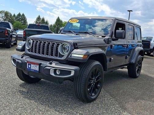 Granite Crystal Clearcoat Metallic 2025 Jeep Wrangler 4xe Sahara