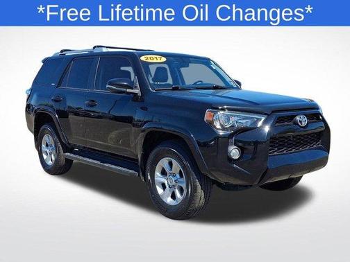 Midnight Black Metallic 2017 Toyota 4Runner SR5 Premium