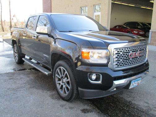 Black 2018 GMC Canyon Denali