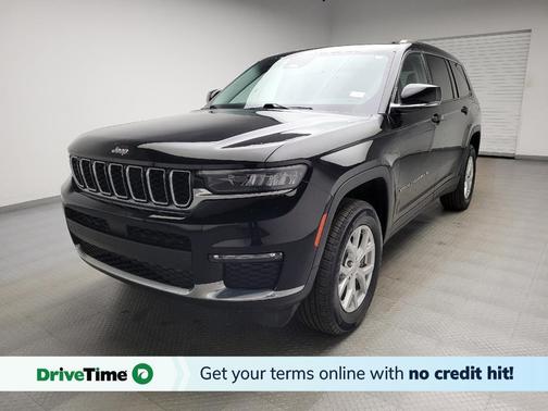 Diamond Black Crystal Pearlcoat 2023 Jeep Grand Cherokee L Limited