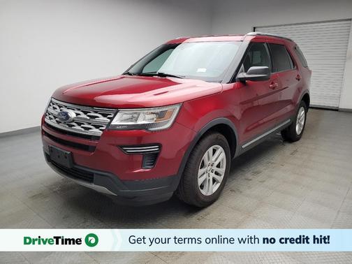Ruby Red Metallic Tinted Clearcoat 2019 Ford Explorer XLT