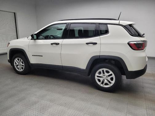 White Clearcoat 2018 Jeep Compass Sport