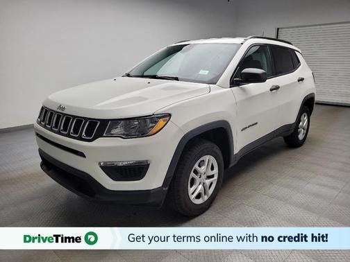 White Clearcoat 2018 Jeep Compass Sport