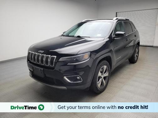 Diamond Black Crystal Pearlcoat 2019 Jeep Cherokee Limited