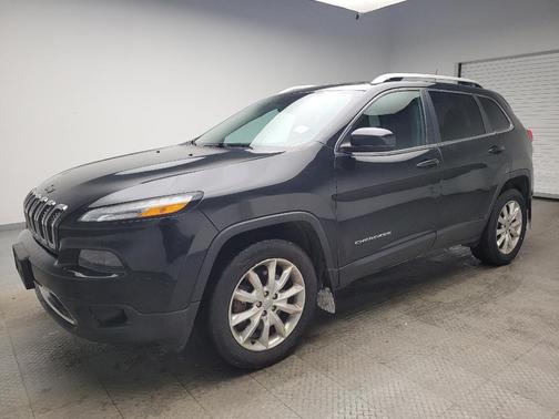 Brilliant Black Crystal Pearlcoat 2016 Jeep Cherokee Limited