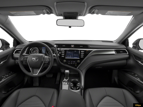 Midnight Black Metallic 2020 Toyota Camry SE