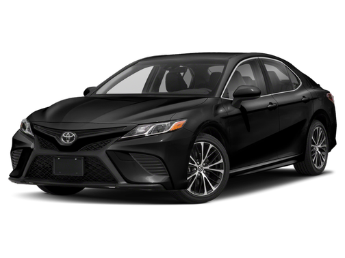 Midnight Black Metallic 2020 Toyota Camry SE