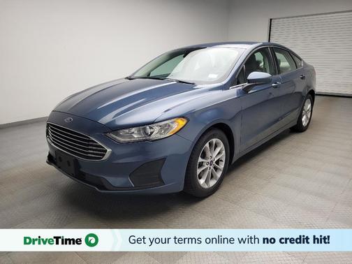 Blue 2019 Ford Fusion SE