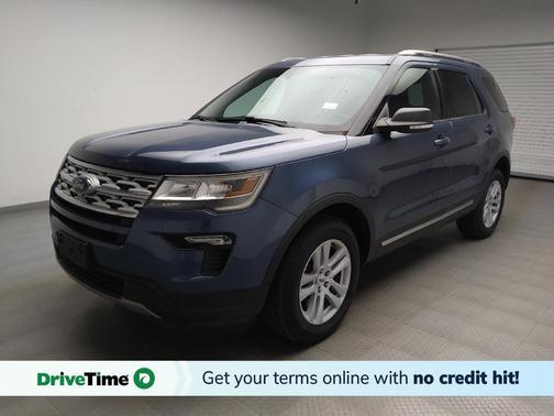 Blue Metallic 2019 Ford Explorer XLT
