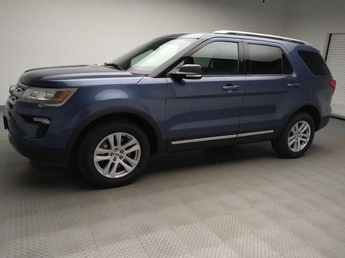 Blue Metallic 2019 Ford Explorer XLT