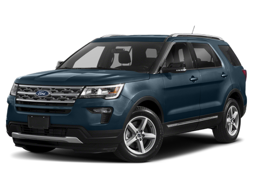 Blue Metallic 2019 Ford Explorer XLT