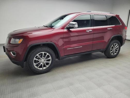 Red 2016 Jeep Grand Cherokee Limited