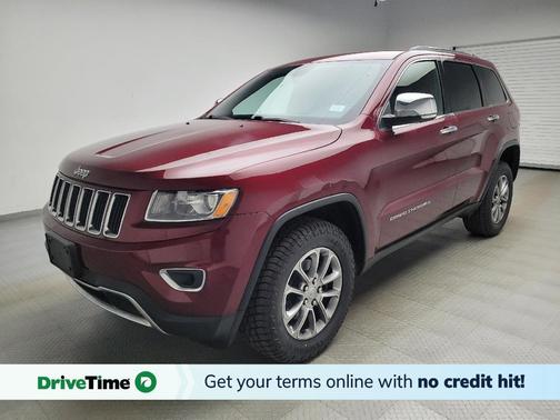 Red 2016 Jeep Grand Cherokee Limited