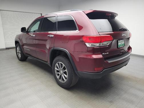 Red 2016 Jeep Grand Cherokee Limited
