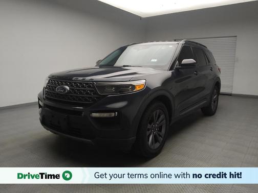Stone Blue Metallic 2022 Ford Explorer XLT