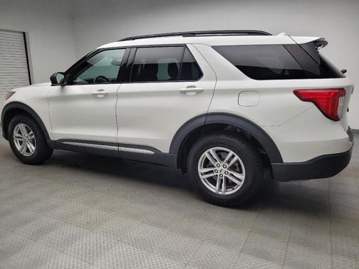 Star White Metallic Tri-Coat 2020 Ford Explorer XLT