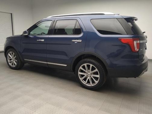 White Platinum Metallic Tri-Coat 2017 Ford Explorer Limited