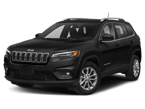 Diamond Black Crystal Pearlcoat 2022 Jeep Cherokee Limited