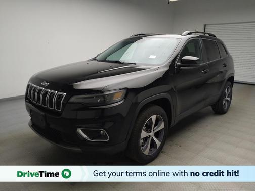 Diamond Black Crystal Pearlcoat 2022 Jeep Cherokee Limited
