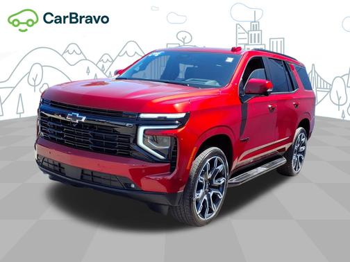 Radiant Red Tintcoat 2025 Chevrolet Tahoe RST