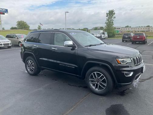 Diamond Black Crystal Pearlcoat 2020 Jeep Grand Cherokee Limited