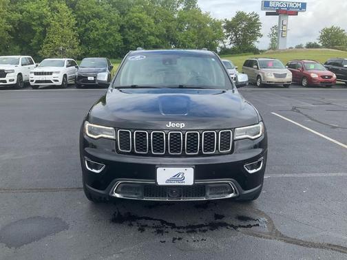 Diamond Black Crystal Pearlcoat 2020 Jeep Grand Cherokee Limited