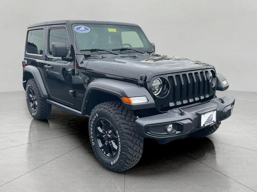 Black Clearcoat 2021 Jeep Wrangler Sport S