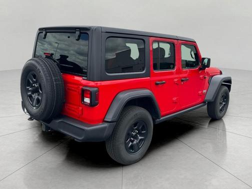 Firecracker Red Clearcoat 2019 Jeep Wrangler Unlimited Sport