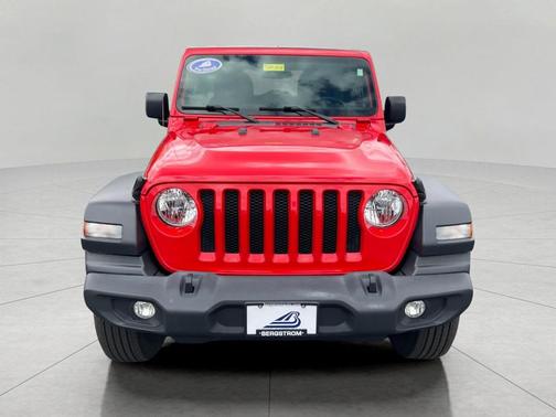 Firecracker Red Clearcoat 2019 Jeep Wrangler Unlimited Sport