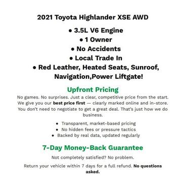 2021 Toyota Highlander XSE