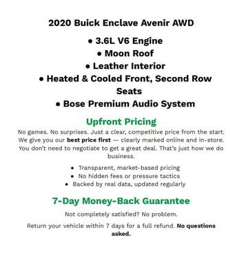 2020 Buick Enclave AWD Avenir