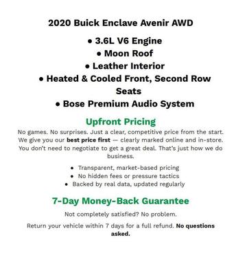 2020 Buick Enclave AWD Avenir