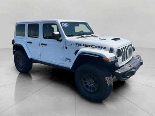 Bright White Clearcoat 2023 Jeep Wrangler Rubicon 392
