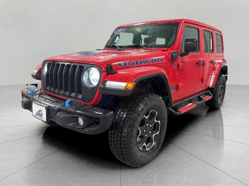 Firecracker Red Clearcoat 2022 Jeep Wrangler Unlimited 4xe Rubicon