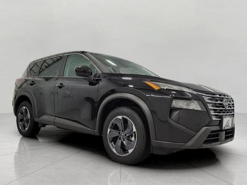 Super Black 2025 Nissan Rogue SV