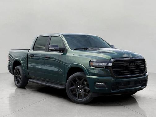 Serrano Green Metallic 2026 RAM 1500 Laramie